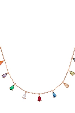 Collier - Argent et zircons