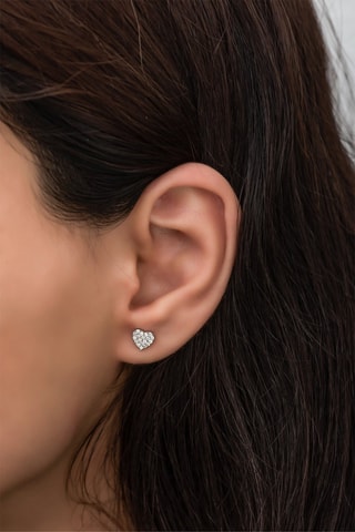 Puces - Argent et zircons