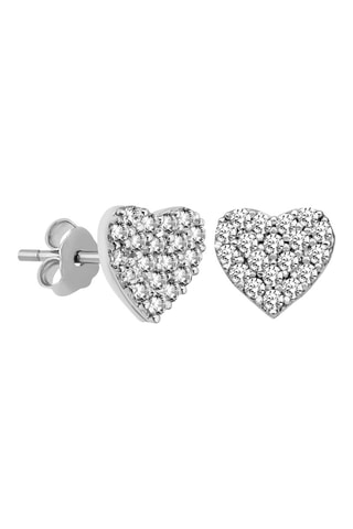Puces - Argent et zircons