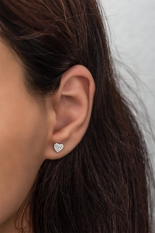 Puces - Argent et zircons