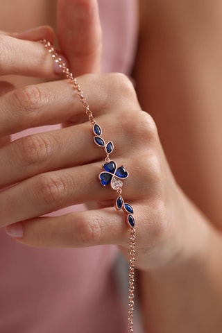 Bracelet - Argent et zircons