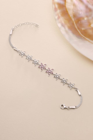 Bracelet - Argent et zircons