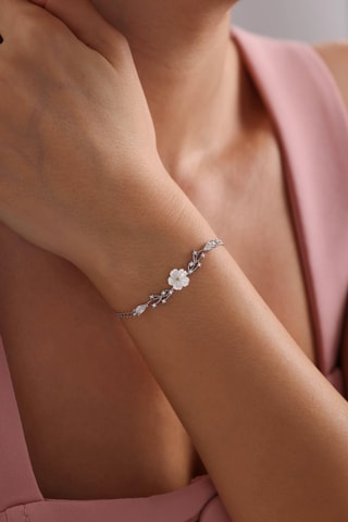 Bracelet - Argent et zircons