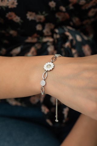 Bracelet - Argent et zircons