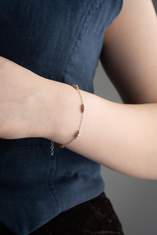 Bracelet - Argent et zircons