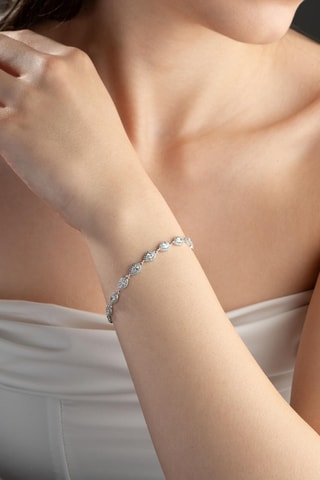 Bracelet - Argent et zircons
