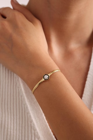 Bracelet - Argent plaqué or jaune