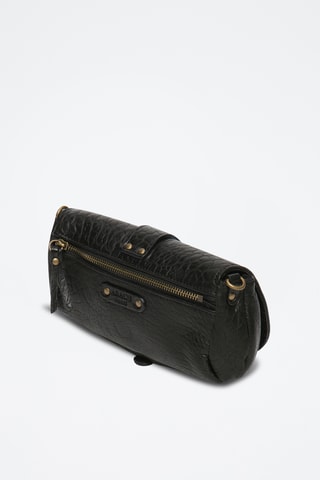 Mala a tiracolo em couro Beauty - Preto