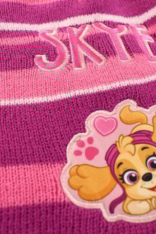 Bonnet et gants Skye Pat’Patrouille Fuchsia