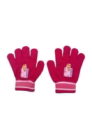 Bonnet et gants Barbie - Fuchsia
