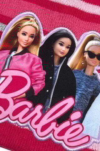 Bonnet et gants Barbie - Fuchsia