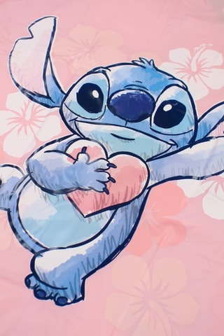 Imperméable à capuche Stitch Lilo & Stitch Disney - Rose