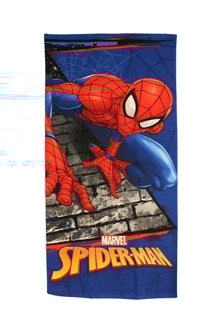 Serviette de plage Spider-Man Avengers Marvel - Bleu - 70 x 140 cm