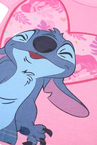 T-shirt Stitch Lilo et Stitch Disney - Rose