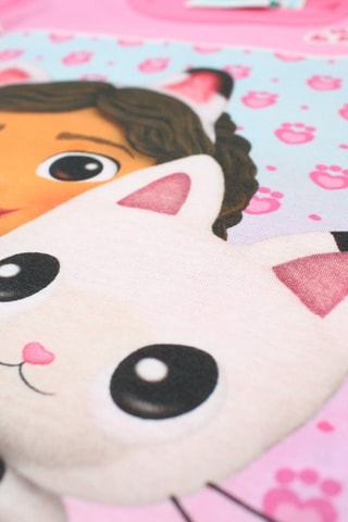 T-shirt Gabby et Pandy La Maison Magique - Rose foncé