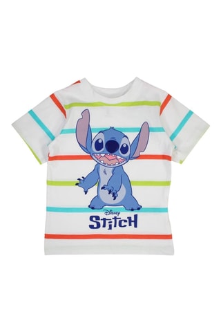 T-shirt Stitch Lilo et Stitch Disney - Blanc
