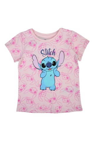 T-shirt Stitch Lilo et Stitch Disney - Rose