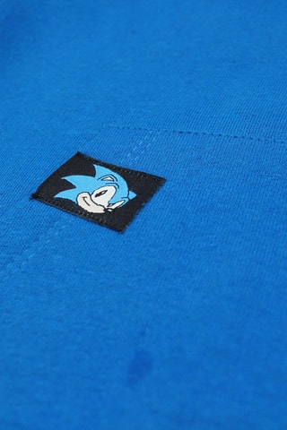 Sweat à capuche Sonic - Bleu