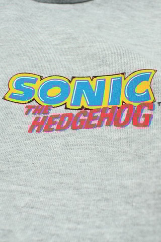 Sweat à capuche Sonic - Gris