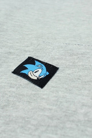 Sweat à capuche Sonic - Gris