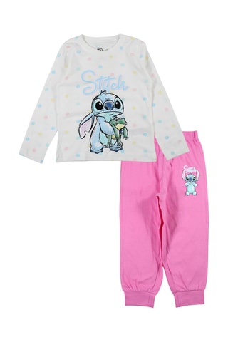 Pyjama Lilo et Stitch Disney - Blanc et rose