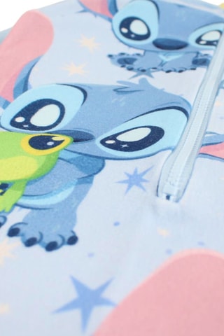 Macacão polar Stitch Lilo e Stitch Disney - Azul-celeste