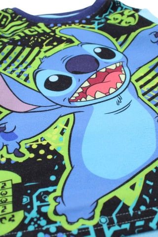 Pijama polar Stitch Lilo e Stitch Disney - Azul