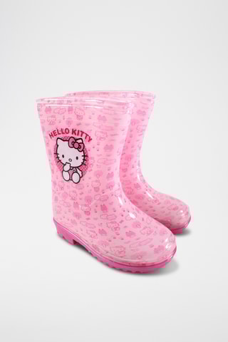 Bottes de pluie Hello Kitty Sanrio - Rose