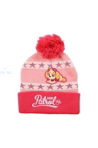 Bonnet à pompon Stella Pat’ Patrouille - Rose