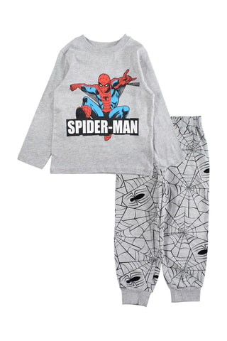Pijama Homem-Aranha Os Vingadores Marvel - Cinzento mesclado