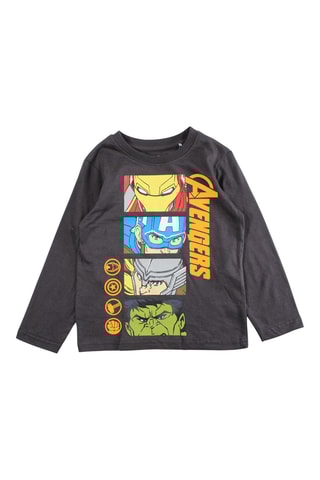 T-shirt e calças Os Vingadores Marvel - Preto