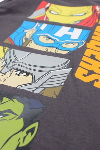 T-shirt e calças Os Vingadores Marvel - Preto