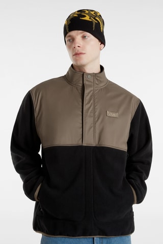 Veste bi-matière Ranford - Noir