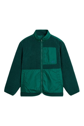 Veste Navigate Highpile - Vert foncé