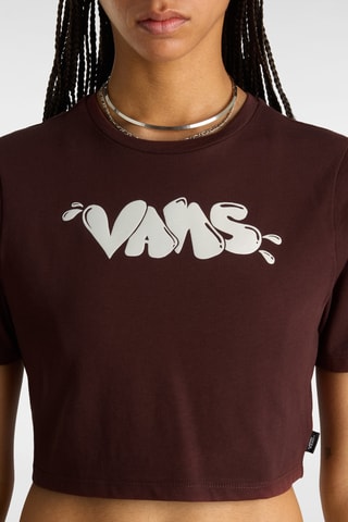 Crop top Busted - Marron