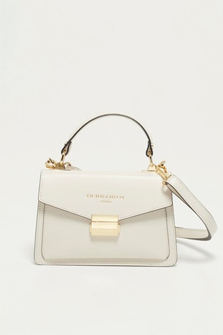 Leren Handtas Leah   - Beige