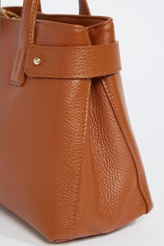 Leren Handtas Luna   - Bruin