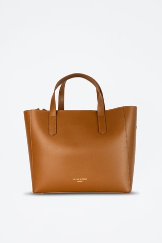 Leren Handtas Opale - Camel