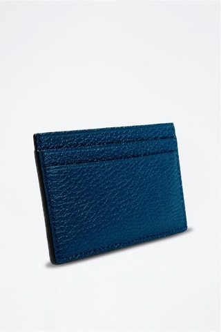Leren Pasjeshouder Ania - Blauw