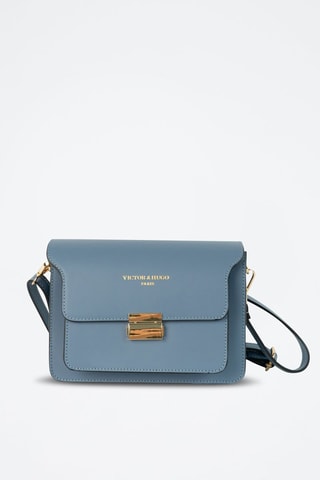 Leren Schoudertas Chanon - Blauw