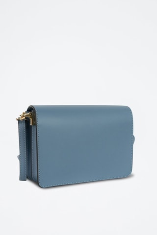 Leren Schoudertas Chanon - Blauw