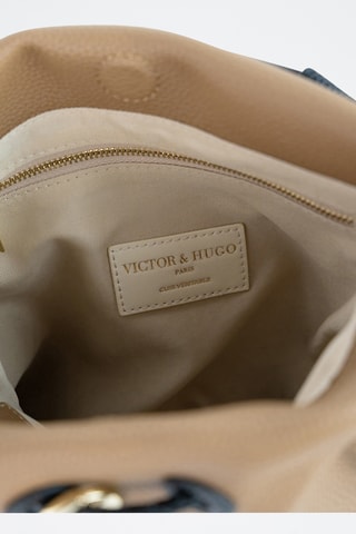 Leren Handtas - Taupe