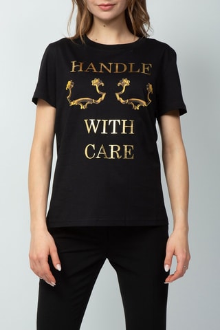 T-shirt - Zwart