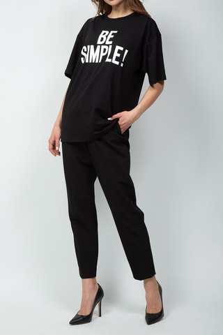 T-shirt - Zwart