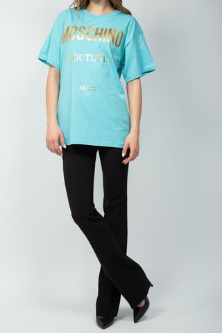 T-shirt - Blauw Turquoise