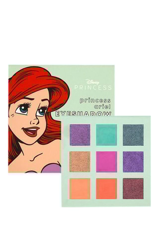 Oogschaduwpalet met 9 kleuren Ariël De Kleine Zeemeermin Disney - Paars en groen - 9 x 1,1 g
