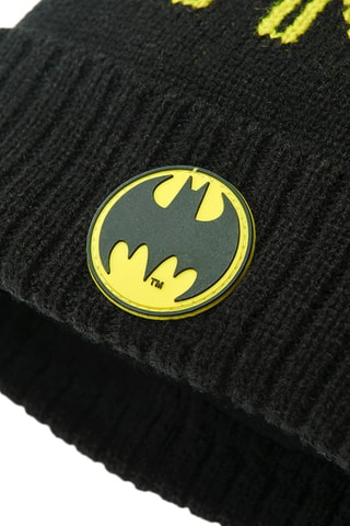 Bonnet à pompon Batman La Ligue des Justiciers DC Comics - Noir