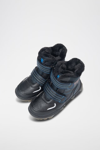 Boots fourrés Noir et bleu