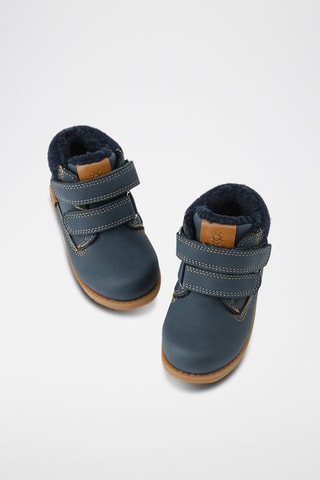 Boots fourrés - Bleu marine
