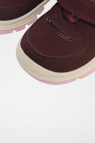 Bottines fourrées Happy Fisher-Price - Grenat et rose